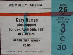 London Ticket 1981